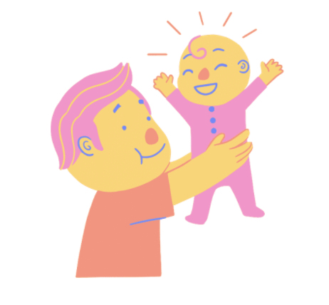 Psychology Revision and Notes Attachment Dad and Baby Vaia